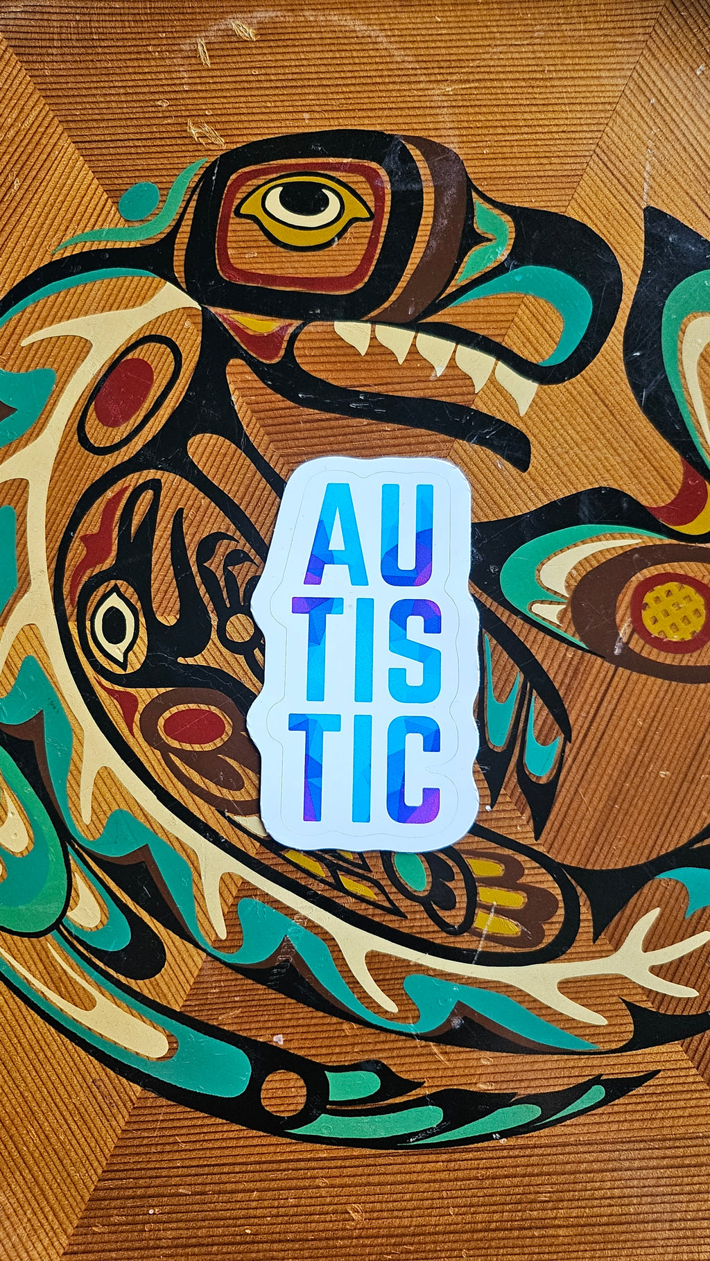 AUTISTIC Sticker Atlan
